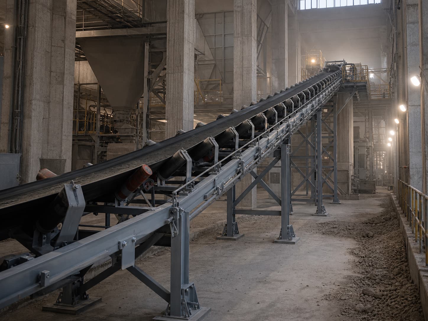 Belt conveyor steel structure - product range image